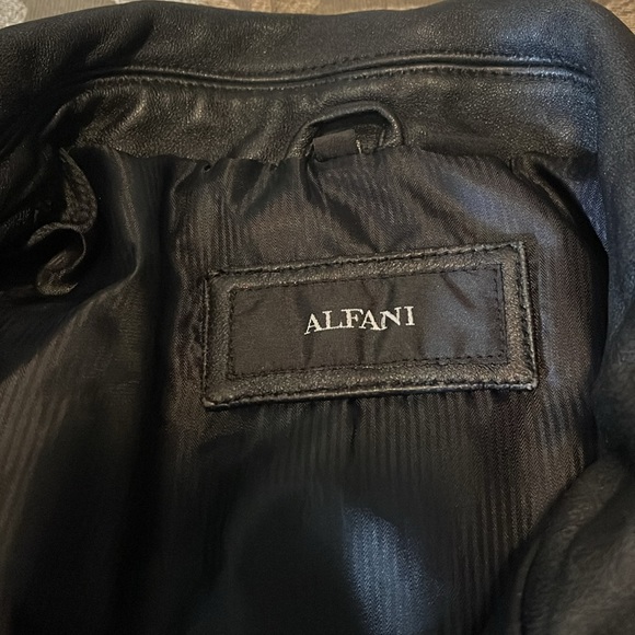 Used leather jacket size XL by Alfani - Picture 5 of 15
